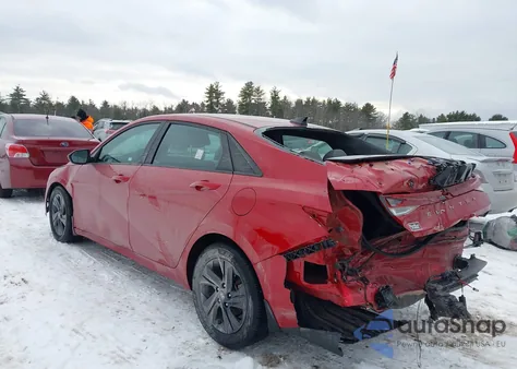 2022 Hyundai Elantra Sel z USA, uszkodzony, nr VIN KMHLM4AG8NU328606